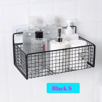 Wall Mounted Bathroom Shelves Shower Shelf Organizer Storage Basket For Kitchen Shampoo Holder Spice Rack Bathroom Storage Rack