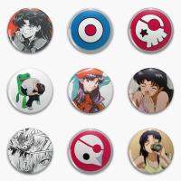 Misato Katsuragi Asuka Cat Hat Badge Soft Button Pin Customizable Cartoon Gift Clothes Decor Metal Cute Women Lover Collar Hat Fashion Brooches Pins