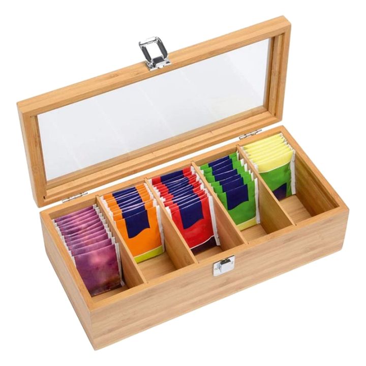 multifunctional-bamboo-system-tea-bag-jewelry-organizer-storage-box-5-compartments-tea-box-organizer-sugar-container