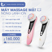Máy massage mặt nóng lạnh ion HAN RIVER chăm sóc da hấp thụ tinh chất cao