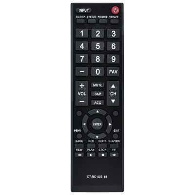 Controller remote control 2021 2022 2023 New CT-RC1US-18 for Toshiba TV Remote Control 32L310U20 49L510U18 55L510U18