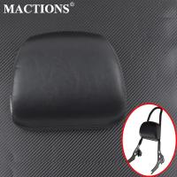 Motorcycle Backrest Cushion Pad Passenger Sissy Bar Black For Harley Sportster XL883 1200 48 2004-2016 2015 2014