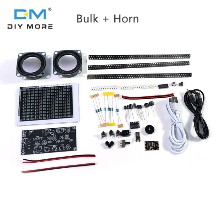 diymore Bluetooth Speaker Kit DIY Soldering Project Spectrum USB