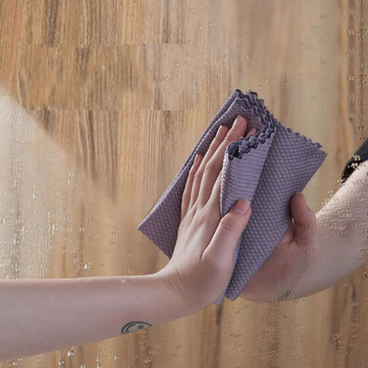 htrxb-เสื้อผ้าทำความสะอาดผ้าทำความสะอาดดูดซับไขมันได้ดีผ้าเช็ดจานผ้าเช็ดทำความสะอาดสำหรับใช้ในครัวเรือน