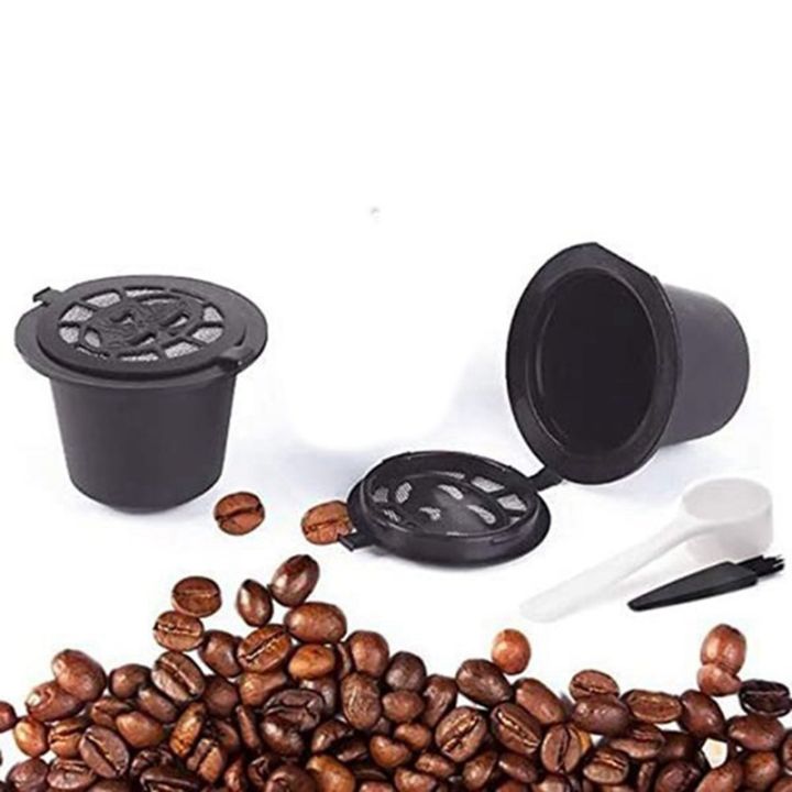 ยอดขาย4ชิ้นสำหรับเครื่องชงกาแฟ-nespresso-line-แคปซูลรีฟิลนำมาใช้ใหม่แคปซูลถ้วยรีฟิลกาแฟกรอง