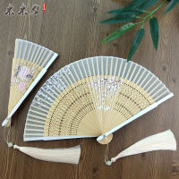 โบราณพับพัดลมจีนคลาสสิกโรยซิลเวอร์โกลด์ที่สวยหรูมือพัดลม H Anfu Cheongsam Ventilador แคทวอล์อุปกรณ์ภาพ