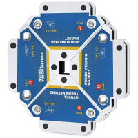 ร้อน4ชิ้น50กิโลกรัมผู้ถือเชื่อมแม่เหล็กมุมบัดกรีลูกศรแม่เหล็กเชื่อมผู้ให้บริการ Positioner เฟอร์ไรต์โฮลดิ้งเสริม L Ocator เครื่องมือ