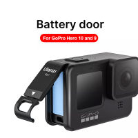 Ulanzi Gopro Hero 12 11 10 9ฝาหลังปิดโทรศัพท์สีดำ Bateri Pintu Bateri Boleh Dicas Semula Bateri Caj Port GoPro Aksesori Kamera