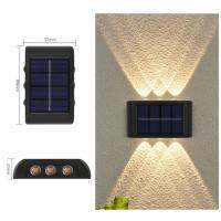 oobest LED Solar Lamps Outdoor Light Waterproof For Garden Decoration Balcony Yard Street Wall Decor Lamps Gardening Sun Light