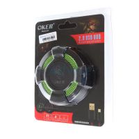 OKER USB 2.0 HUB 4 Port H-1 Green/Black