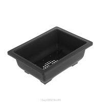 Flower Pot Imitation Plastic Balcony Rectangle Bonsai Bowl Basin Nursery Planter N11 20 Dropship