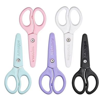 Ceramic Scissors Safe Healthy Food Scissor with Protective Blade Cover Portable Toddler Shears Baby Feeding Tool Kitchen Supplies for Baby Food heathly