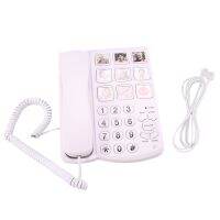 LD-858HF One-Button Distress Phone Dialing Big Button Home with Handsfree Big Button Corded Telephone