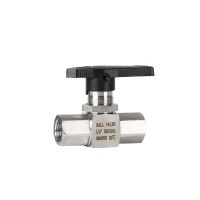 1/4" 3/8" 1/2" Die Forging Body Instrument Ball Valve Stainless Steel Internal Thread High Temperature High Pressure Ball Valve