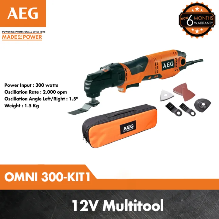 AEG Multi Tool OMNI 300 Kit Lazada PH