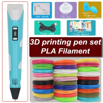 3d Pen Diy Drawing Pen With Lcd Screen Compatible Pla Filament