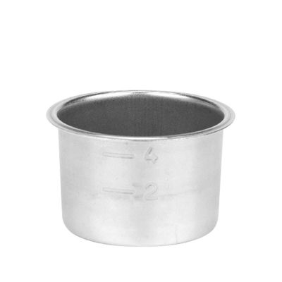 Pressure Cup Filter Coffee Machine Espresso Accessories Detachable Powder Cup Stainless Steel Powder Bowl Basket