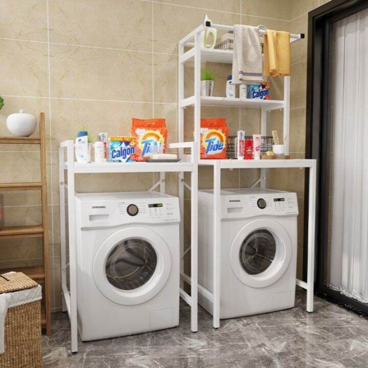 cod-washing-machine-roller-flip-open-floor-balcony-toilet-bathroom-above-the-iron-shelf