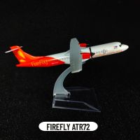 Scale 1:400 Metal Plane Model Miniature FIREFLY ATR72 Aircraft Aviation Replica Diecast Airplane Collection Kids Toy for Boy