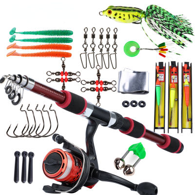 Retcmall6 1.8M Spinning Fishing Rod Carbon With 5.2:1 Gear Ratio Fishing Reel With Fishing Accessories Set For Fishing Saltwater And Freshwater Fishing Tackle Fishing Rod Full Set Fishing Rod Complete Set Fishing Rod Set O