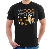 Men Tshirts NEW My Dog Is Not A Fox Its A Shiba Inu Men‘s T-Shirt Cartoon t shirt Unisex New Fashion tshir...