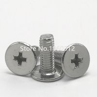 100PCS m2 m2.5 m3 304 stainless steel CM low thin short head screw Large Flat Head Cross Thin Edge Flat Screw