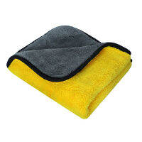ผ้าเทอร์รี่ไมโครไฟเบอร์ผ้าเช็ดตัวผ้าหนาสีเหลืองขี้เถ้า/Washcloth ผ้าขนหนูไมโครไฟเบอร์พรีเมี่ยมหนา TWC Store
