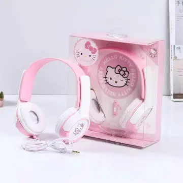 Headset hello kitty pink hot sale