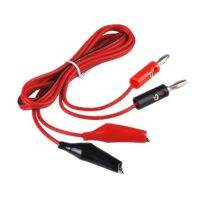 Original Diymore 1/5 Alligator Clip Test Leads To Banana Plug Battery Clamps Probe Cable 1M