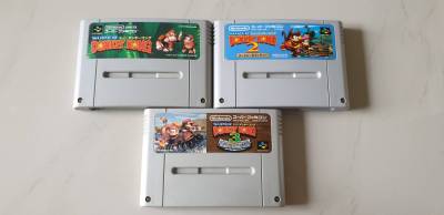 ตลับเกมส์ Super Famicom nintendo เกมส์สนุกวัยเด็กใช้งานได้ปกติ