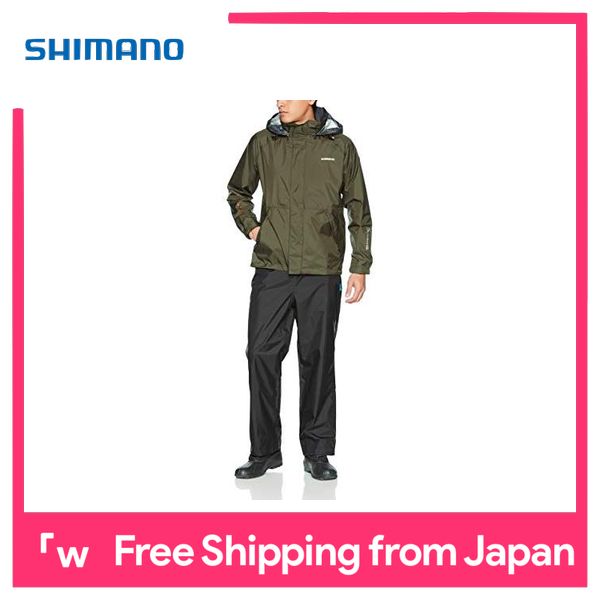 Shimano RA-027Q DS Basic Suit SIZE Black L Breathable-Waterproof 