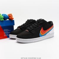 2023 Original Polaroid x sb duk “Black White Rainbow” Low Cut Skate Shoes Casual Sneakers for Men Women