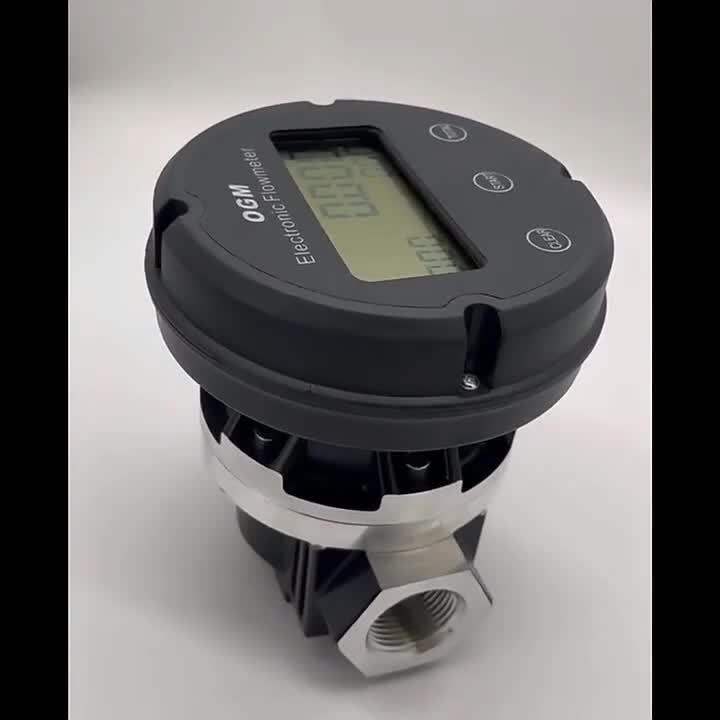 High Precision OGM Electronic Elliptic Gear Flow Meter Gauges The Price