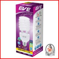 หลอดประหยัดไฟ หลอดไฟ หลอดประหยัดไฟ EVE X-FIRE 45 วัตต์ WARMWHITE 
 หลอดประหยัดไฟ ขนาด 11 วัตต์ มีบัลลาสต์ในตัว ให้ความสว