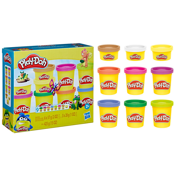 Play-Doh Colorful Garden 9 Pack Compound with 9 Colors (F7369) | Lazada