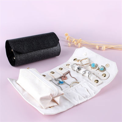 Multifunctional Jewelry Organizer Earring Storage Bag Travel Jewelry Roll Bag Portable Jewelry Clutch Jewelry Roll Box
