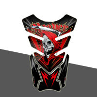 Universal 3D Motorcycle Tank Pad Gel Protector Sticker Death Grim Reaper Skull Tankpad Epoxy Resin Luxury Tank for Motorbike