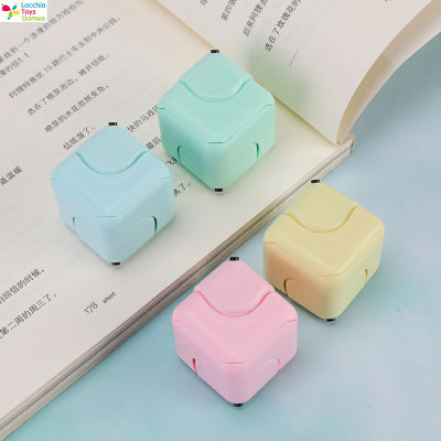 LT【ready Stock】Magic Infinity Cube Decompression Gyro Hand Spinner Puzzle Toys Anti Anxiety Multi-Color Fingertip Cubes Toy1【cod】