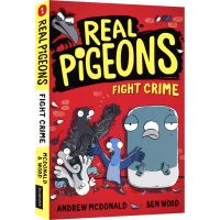 Real pigs fight crime real pigeon series: fight crime elementary chapters comic book illustrations humorous funny English original imported books