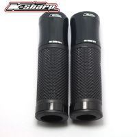 9 color CNC Motorcycle Aluminum Rubber Gel Hand Grips 7/8 Handle Bar Sports Bikes for KAWASAKI NINJA 300R/250R ZX6R/636