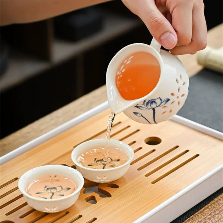 chinese-teaware-200ml-handpaited-lotus-jug-tea-pitcher-jingdezhen-blue-and-white-porcelain-ceramic-milk-coffee-latte-pot