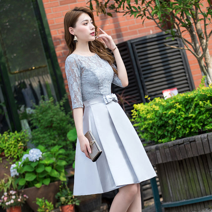 bridesmaid-2022-new-summer-chinese-gray-size-sister-group-long-girlfriends-chinese-evening-dress