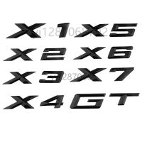 Hot New BMW X1 X2 X3 X4 X5 X6 X7 GT car logo trunk tail label emblem car sticker badge for BMW DD6