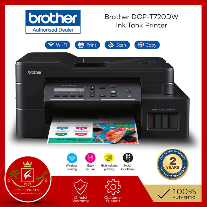 Brother DCP-T720DW Ink Tank Printer | Lazada PH