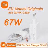 325วังฮีขายดี - / 67วัตต์สหภาพยุโรปสำหรับ Xiaomi ชาร์จเดิมเทอร์โบชาร์จ6A 2เมตร Type C สายเคเบิลข้อมูลสำหรับ Xiaomi 12 11อัลตร้า R Edmi หมายเหตุ9 10 11 Pro QC 4.0