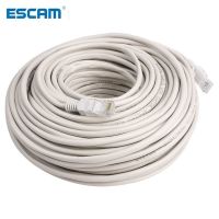 【CW】 RJ45 Ethernet Cat5 Network Cable LAN Lead 20m Gray