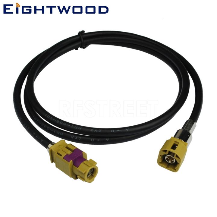 eightwood-custom-fakra-hsd-new-vehicle-high-speed-transmission-fakra-hsd-code-k-curry-lvds-120cm-shielded-dacar-535-4-core-cable