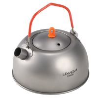 Picnic 600ml 0.6L Titanium Tea Kettle Boiling Water Coffee Tea Pot Outdoor Camping Equipment Hiking Backpacking Stove