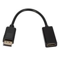 【In-Stock】 A PlusY 4K ช่องแสดงผลไปยัง HDMI อะแดปเตอร์แปลงพอร์ตจอแสดงผล DP ตัวผู้ไปยังตัวเมียอะแดปเตอร์อุปกรณ์กล้อง GoPro เสียงวิดีโอสำหรับ PC TV