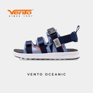 Giày Sandal VENTO CHÍNH HÃNG MẪU MỚI 2023 OCEANIC - MÀU XANH CHÀM ĐEN HỒNG